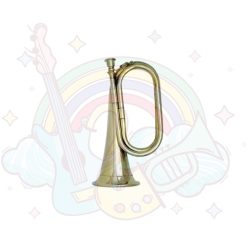 Elite Performance Plus Brass Bugle with Chain VB64 in Texas